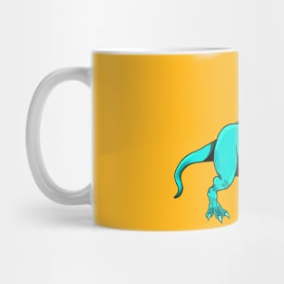 Tea Rex Teal Mug